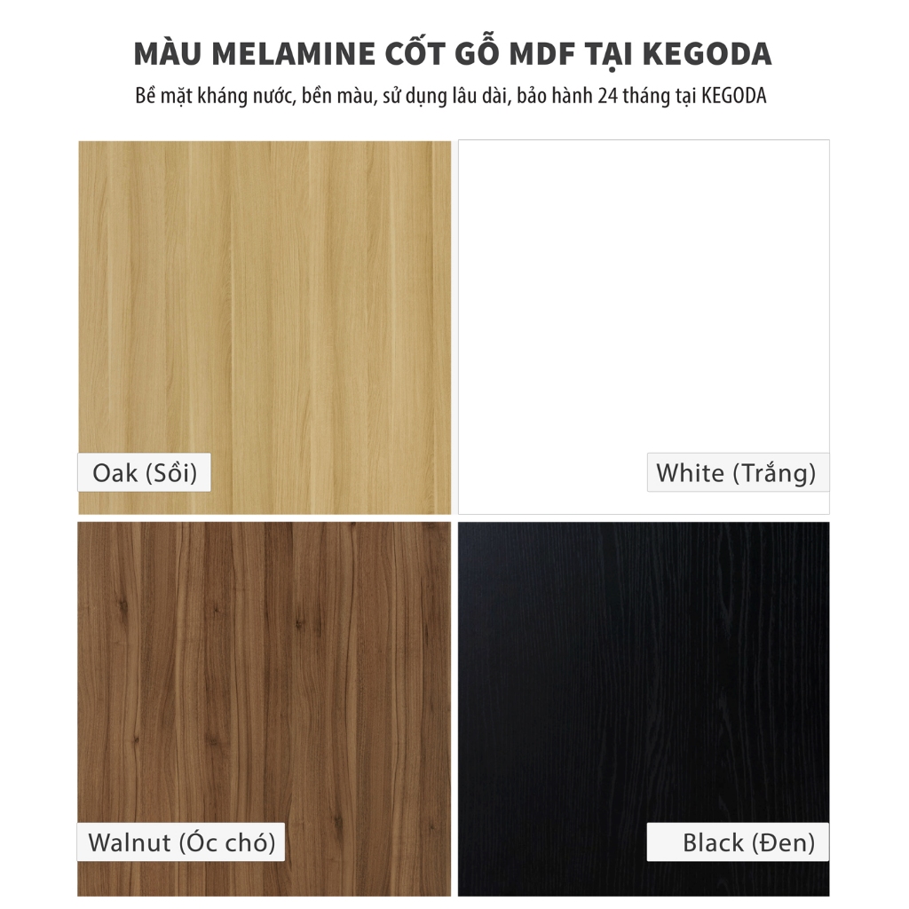 Kệ Gỗ 4 Tầng Để Sách, Tạp Chí Rộng 80cm Thương Hiệu KEGODA KGD14 - Ảnh 9