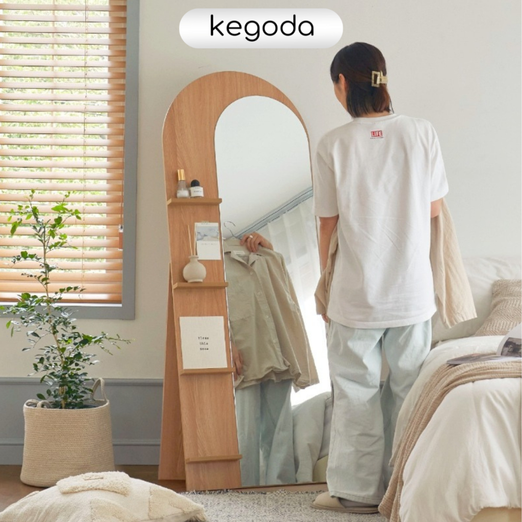 Kệ Gương Soi Toàn Thân Hình Vòm Cao 160cm, Rộng 60cm KEGODA KGD96 - Ảnh 7
