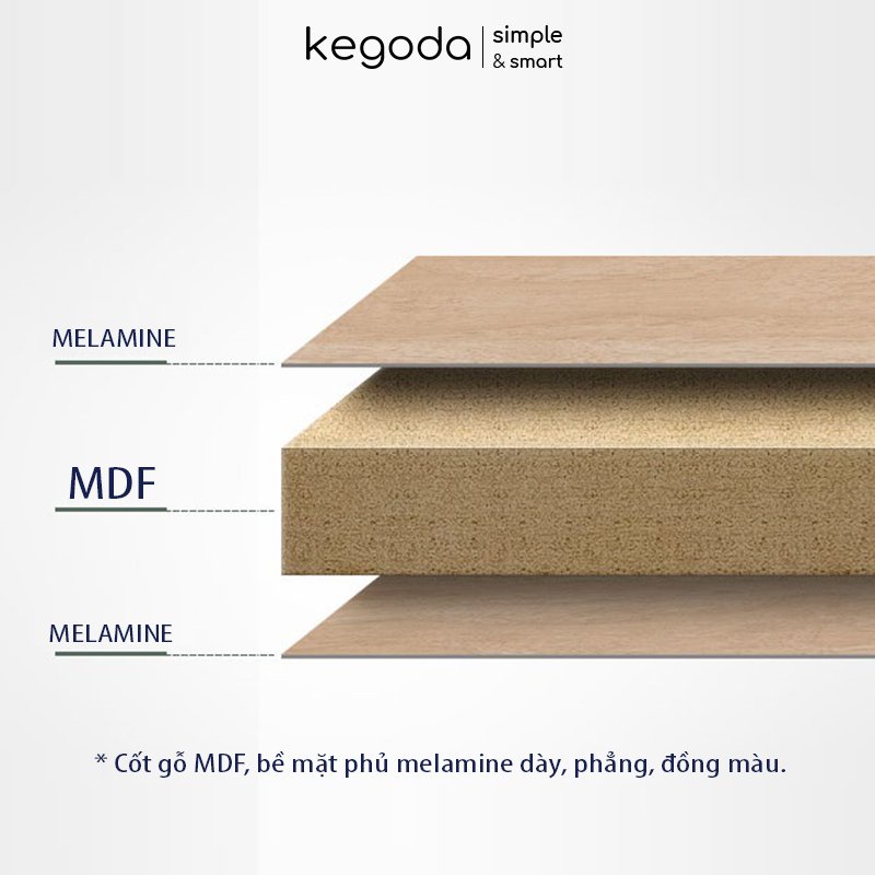 Kệ Sách Gỗ 2 Tầng Nhiều Ngăn Đơn Giản Thương Hiệu KEGODA KGD18 - Ảnh 9