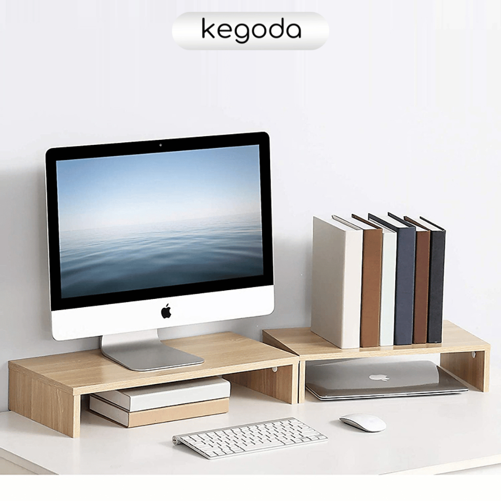 Kệ Gỗ Để Màn Hình, Để Bàn Làm Việc Đa Chức Năng Thương Hiệu KEGODA KDB23 - Ảnh 5